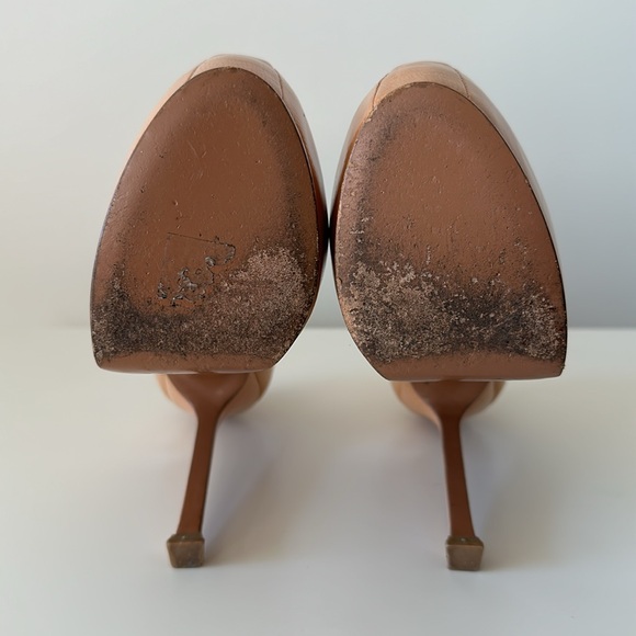 AUTHENTIC YSL Tribtoo Leather Pumps in size US 5.5 EU 35.5 - Picture 9 of 14